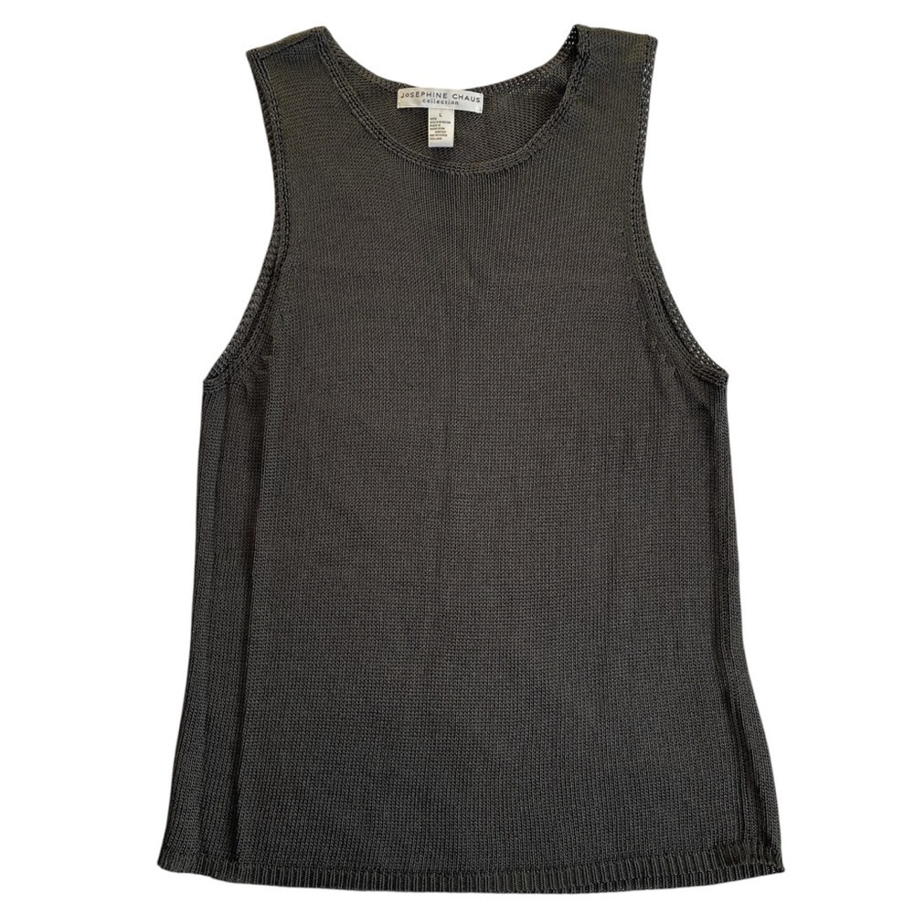 Josephine Chaus Knit Tank Top Size Large